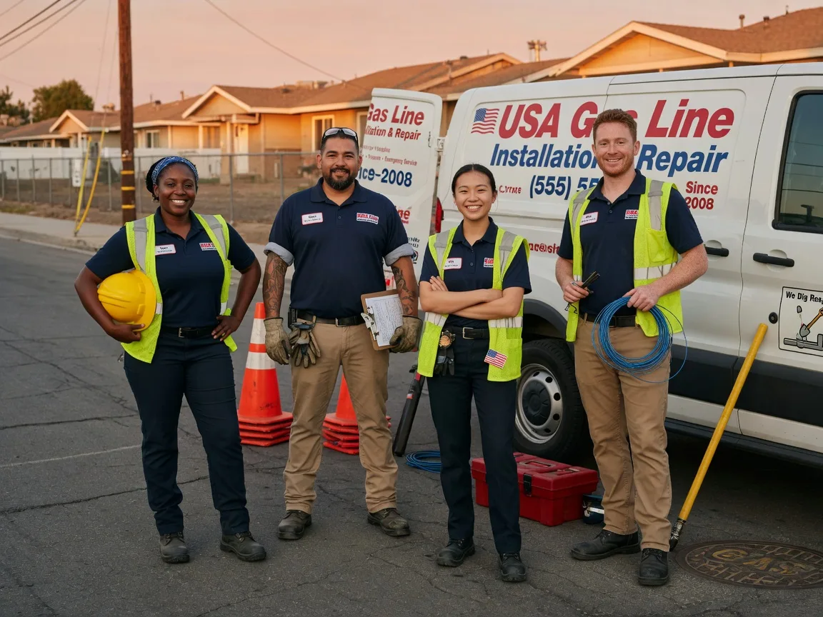 Gas Line Installation company in Londonderry, OH